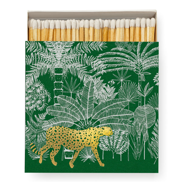 Cheetah in Jungle Matches green