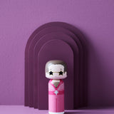 Elton John in pink Doll