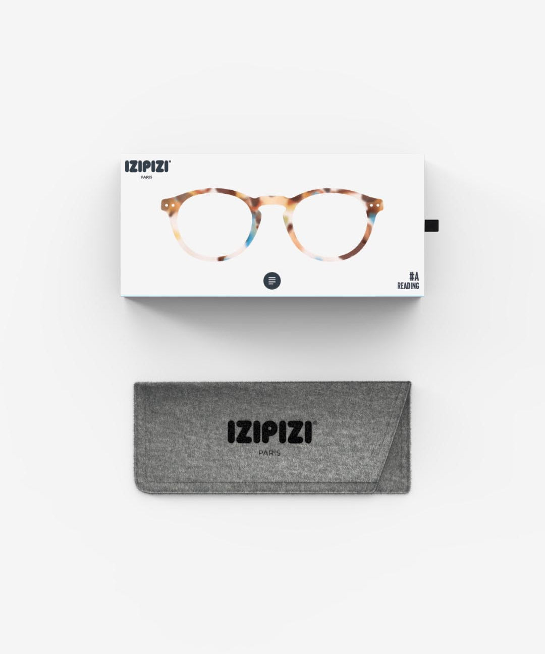 IZIPIZI משקפי קריאה Blue Tortoise #A