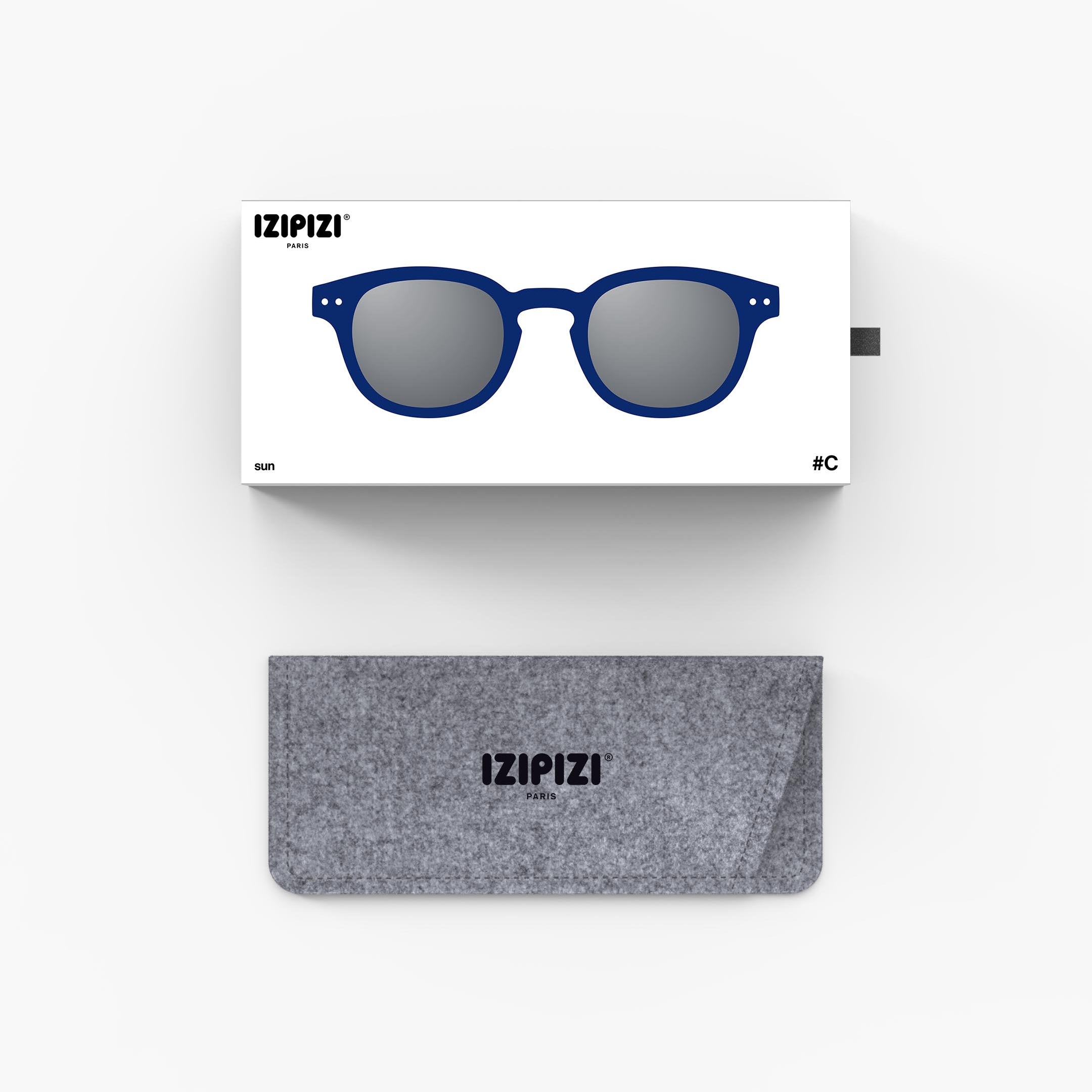 IZIPIZI משקפי שמש Midnight Blue #C