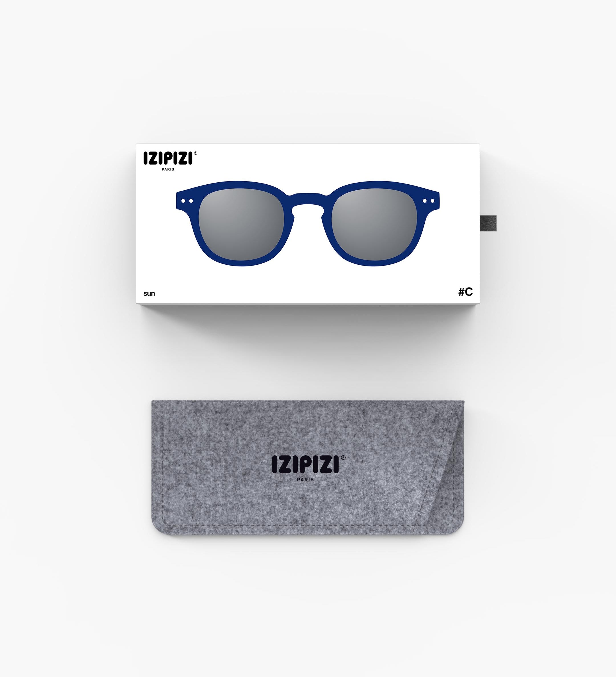 IZIPIZI משקפי שמש Midnight Blue #C