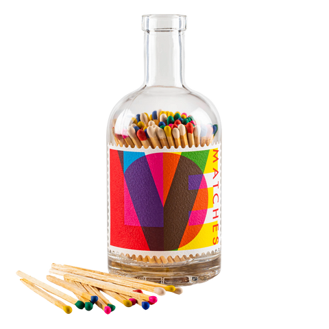 LOVE Bottle Matches by Pressink