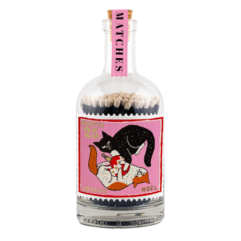 CHristmas Cats Match Bottle