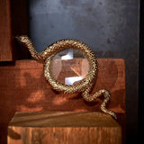 L'OBJET Snake Gold Magnifying Glass - Small (0.6 Kgs)
