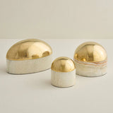 Globo Box - Brass/Onyx - Small - 35567