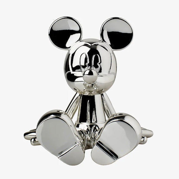 LEBLON SITTING MICKEY BY MARCEL WANDERS CHROMED SILVER