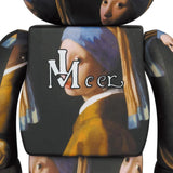 BE@RBRICK Johannes Vermeer (Girl with a Pearl Earring) 100% & 400% set