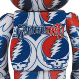 BE@RBRICK GRATEFUL DEAD (STEAL YOUR FACE) 100％ & 400％ set