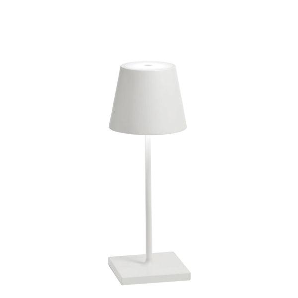 ZAFFERANO POLDINA MINI PRO TABLE LAMP - WHITE