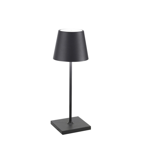 ZAFFERANO POLDINA MINI PRO TABLE LAMP - DARK GRAY