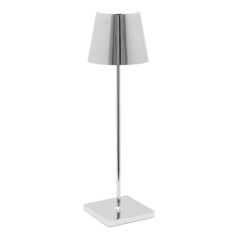 ZAFFERANO POLDINA PRO TABLE LAMP - CHROME