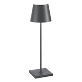 ZAFFERANO POLDINA PRO TABLE LAMP - GREY