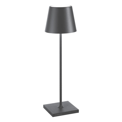 ZAFFERANO POLDINA PRO TABLE LAMP - GREY