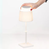 ZAFFERANO POLDINA CLASSIC TABLE LAMP - WHITE