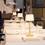 ZAFFERANO POLDINA CLASSIC TABLE LAMP - WHITE