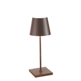 ZAFFERANO POLDINA MINI PRO TABLE LAMP - BROWN