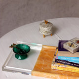REFLECTIONS MAD TRAY LARGE Yellow/Onyx