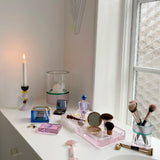 REFLECTIONS MAD TRAY SMALL Rose/Onyx