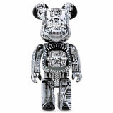 BE@RBRICK H.R.GIGGER 1000% Black Chrome