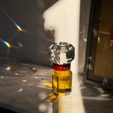 NASHVILLE TEALIGHT Clear/Black/Red/Yellow