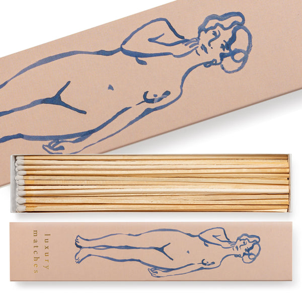 Nude Luxury Matches by Wanderlust Paper Co. Long Matches