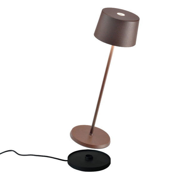 ZAFFERANO OLIVIA PRO TABLE LAMP - BROWN