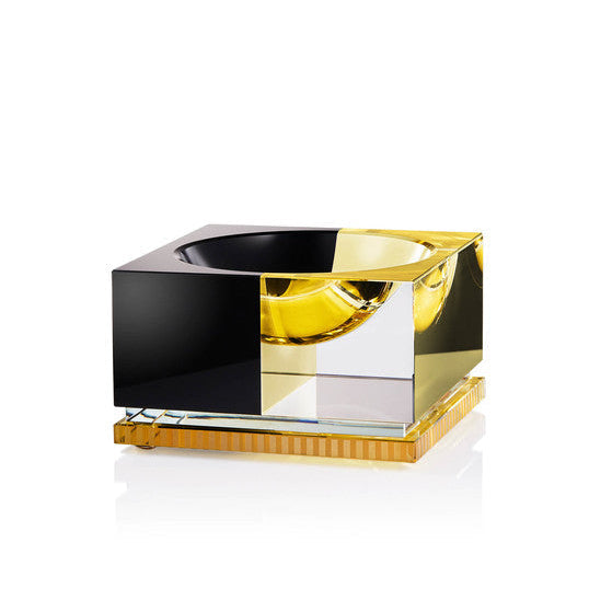 DENVER BOWL SMALL Clear/Black/Amber