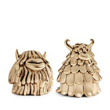 Haas Gold Niki+Simon Salt+Pepper Shakers (1 Kg)