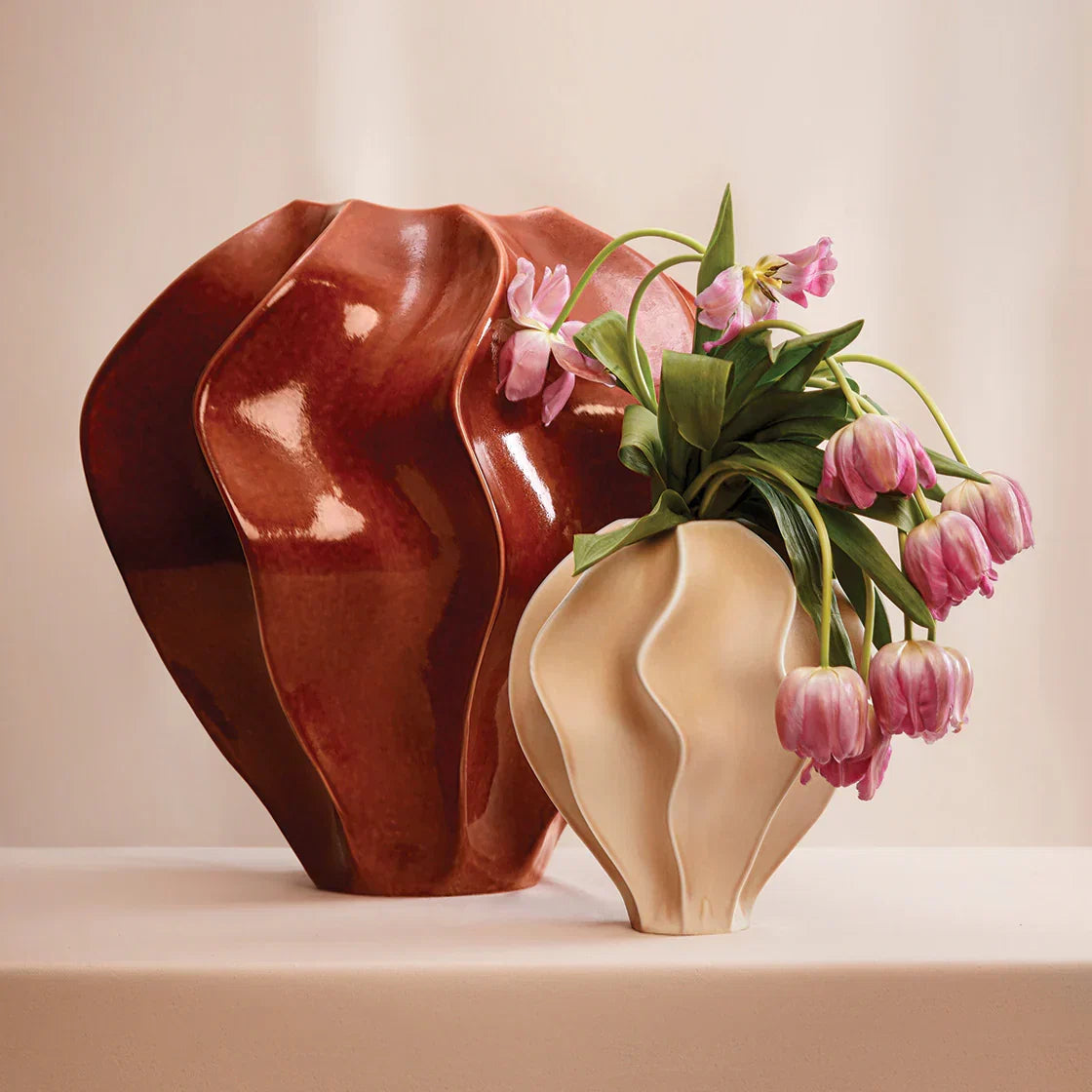 Douro Vase Oat - Medium (4.8 Kgs)