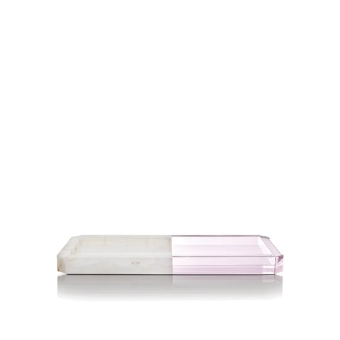 REFLECTIONS MAD TRAY SMALL Rose/Onyx