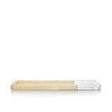 REFLECTIONS MAD TRAY LARGE Yellow/Onyx
