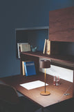 ZAFFERANO OLIVIA PRO TABLE LAMP - BROWN