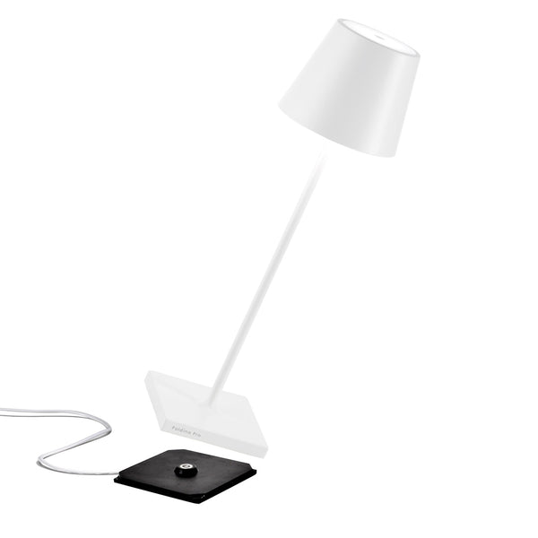 ZAFFERANO POLDINA PRO TABLE LAMP - WHITE