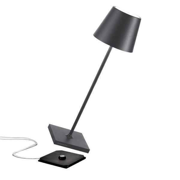 ZAFFERANO POLDINA PRO TABLE LAMP - BLACK