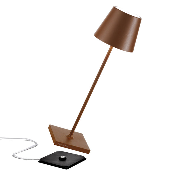 ZAFFERANO POLDINA PRO TABLE LAMP  - BROWN