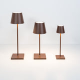 ZAFFERANO POLDINA MINI PRO TABLE LAMP - BROWN