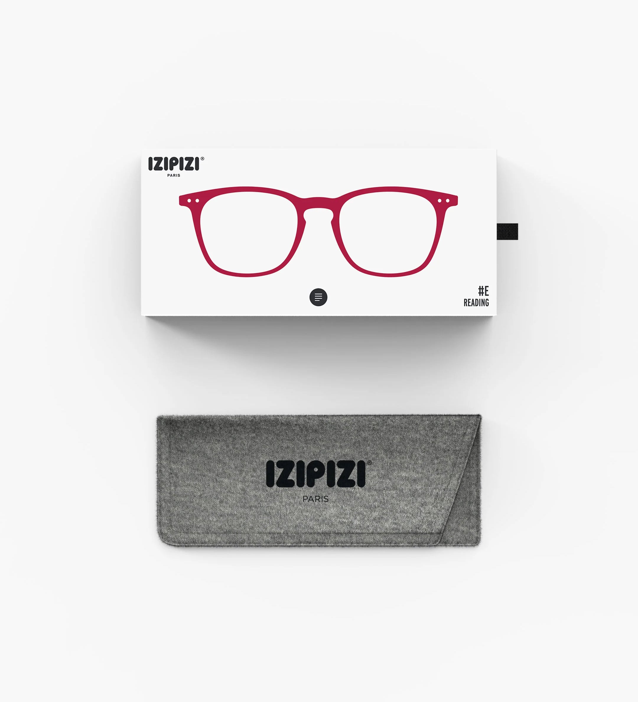 IZIPIZI #E Cherry Red משקפי קריאה