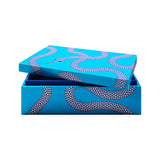 Jonathan Adler Eden Lacquer Box - Blue - Medium - 34766