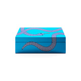 Jonathan Adler Eden Lacquer Box - Blue - Small - 34765