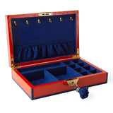 Jonathan Adler Eden Lacquer Jewelry Box - Orange/Navy - 30900