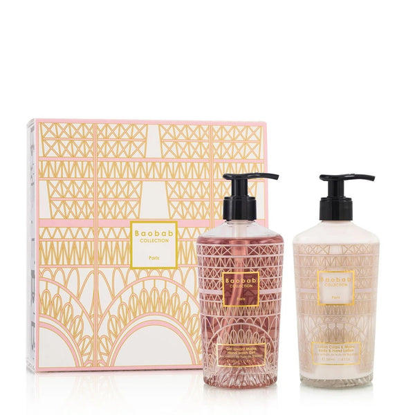 Baobab Gift Box - Body & Hand Lotion + Hand Wash Gel - Paris