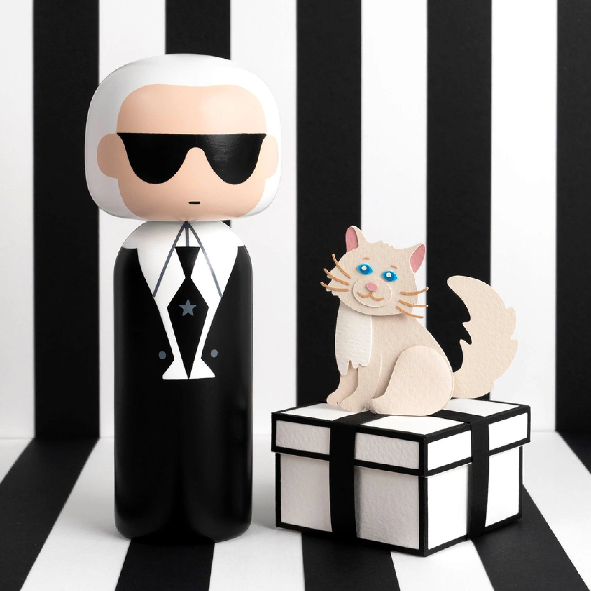 Karl Lagerfeld doll