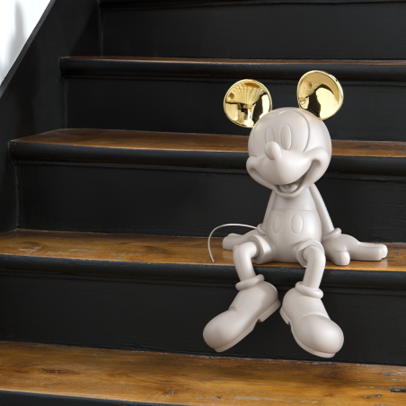 LEBLON MICKEY BY KELLY HOPPEN TAKE 2 TAUPE & CHROMED GOLD