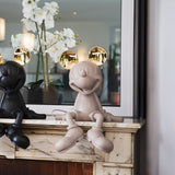 LEBLON MICKEY BY KELLY HOPPEN TAKE 2 TAUPE & CHROMED GOLD
