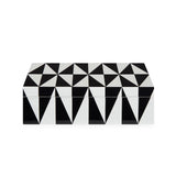 Op Art Box - Medium - Black/White