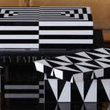 Jonathan Adler Op Art Box - Small - Black/White - 27296