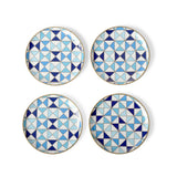 Jonathan Adler Sorrento Coasters - Blue - 29983