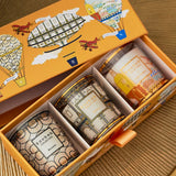 Baobab Trio Travel Candles My First Baobab Brussels-Roma-Saint Tropez