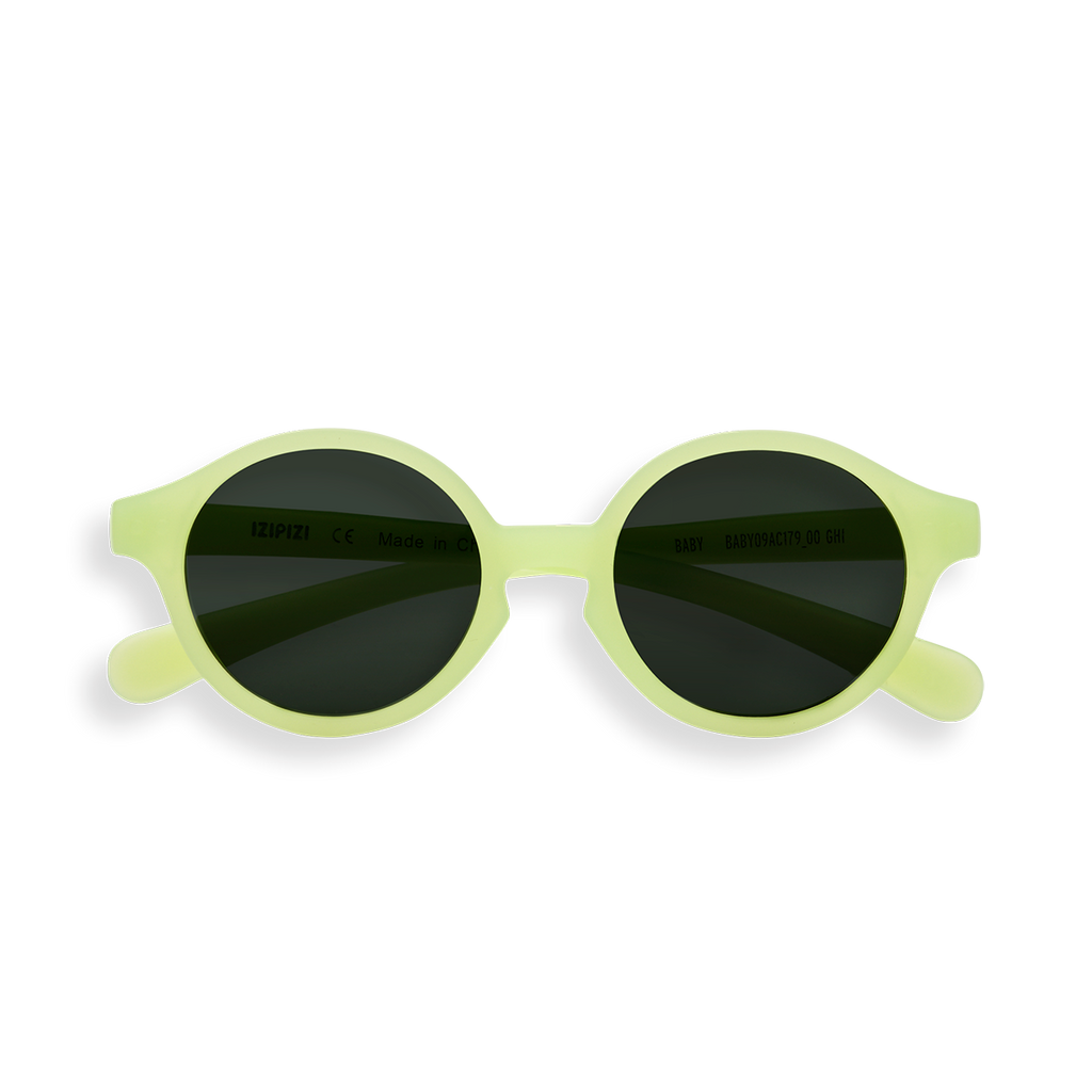 IZIPIZI משקפי שמש תינוקות (0-9 חודשים) Apple Green