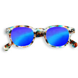 IZIPIZI משקפי שמש מראה Blue Tortoise #C